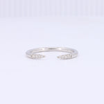 Load image into Gallery viewer, Open Diamond Ring in White Gold