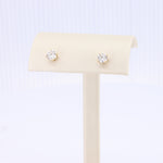 Load image into Gallery viewer, Diamond Stud Earrings in Yellow Gold - 1.05cttw