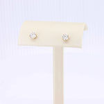 Load image into Gallery viewer, Diamond Stud Earrings, 1.05cttw H I1 in 14K Yellow Gold - Kizer Cummings Jewelers
