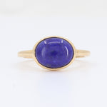 Load image into Gallery viewer, Lapis Ring, 2.02ct Lapis in 14KY Yellow Gold