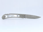 Load image into Gallery viewer, 3" Lockback Knife- Full Damascus Steel Knife w/Mother of Pearl inlay