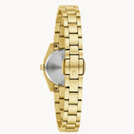 Load image into Gallery viewer, Bulova Surveyor- Light Pink Round Face w/ Yellow Metal Features and Band