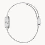 Load image into Gallery viewer, Bulova Goddess of Time- Sodalite Rectangular Face w/ White metal Features and Band