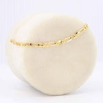Load image into Gallery viewer, Flat Figaro Chain Bracelet, in 14K Yellow Gold, 2.75mm, 8 Inches - Kizer Cummings Jewelers