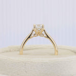 Load image into Gallery viewer, Old European Cut Diamond Solitaire Ring, 0.69ct J VS2 in 14K Yellow Gold - Kizer Cummings Jewelers