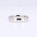 Load image into Gallery viewer, Sleek 14K white gold band ring, polished finish, timeless design, perfect for weddings or special occasions.