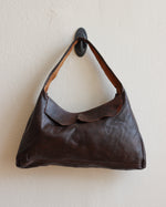 Load image into Gallery viewer, Fairy-Core Brown Leather Bag with Magnetic Clasp