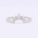 Load image into Gallery viewer, Diamond Nesting Band, 0.25cttw in 14K White Gold - Kizer Cummings Jewelers