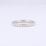 Load image into Gallery viewer, Diamond Wedding Band, 0.50cttw in 14K White Gold - Kizer Cummings Custom Jewelers