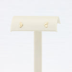 Load image into Gallery viewer, Butterfly Wing Stud Earrings in 14K Yellow Gold