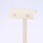 Load image into Gallery viewer, Diamond Stud Earrings, 0.70cttw in 14K White Gold - Kizer Cummings Jewelers