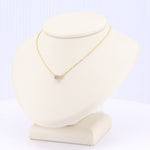 Load image into Gallery viewer, Lab Grown Alexandrite Emerald Cut Pendant in Yellow Gold