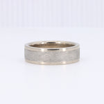 Load image into Gallery viewer, Capella Meteorite Ring with White Gold and Palladium