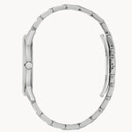 Load image into Gallery viewer, Bulova Classic- Dark Grey Round Face w/ White Metal Features and Band
