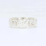 Load image into Gallery viewer, Floral Vine Band in Sterling Silver, 7mm - Kizer Cummings Jewelers