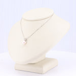 Load image into Gallery viewer, Akoya Pearl Pendant, 6mm Pearl in 14K White Gold, 18 inch chain