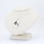 Load image into Gallery viewer, Oxidized Star Puffed Pendant in Sterling Silver