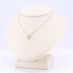 Load image into Gallery viewer, Solitaire Diamond Pendant, 0.74ct I SI1 in 14K Yellow Gold, 18 inch Chain - Kizer Cummings Jewelers