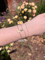 Load image into Gallery viewer, Bezel-Set Diamond Stations Chain Bracelet