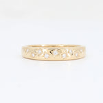 Load image into Gallery viewer, Star-Set Scattered Diamond Band, 0.09cttw in 14K Yellow Gold - Kizer Cummings Jewelers