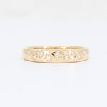 Load image into Gallery viewer, Star-Set Scattered Diamond Band, 0.09cttw in 14K Yellow Gold - Kizer Cummings Custom Jewelers
