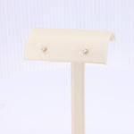Load image into Gallery viewer, Diamond Stud Earrings in Yellow Gold - 0.12cttw
