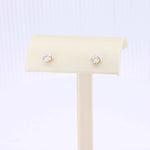 Load image into Gallery viewer, Diamond Stud Earrings, 0.74cttw G H I1 in 14K Yellow Gold - Kizer Cummings Jewelers