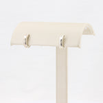 Load image into Gallery viewer, Huggie hoop earrings in sterling silver, 9.5mm x 2.25mm, pair, Stuller Settings