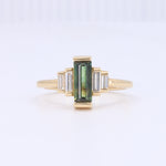 Load image into Gallery viewer, Sapphire City Ring in Yellow Gold