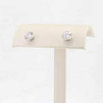 Load image into Gallery viewer, Lab Grown Diamond Stud Earrings, 2.00cttw in 14K White Gold