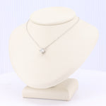 Load image into Gallery viewer, Solitare Diamond Pendant in White Gold