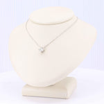 Load image into Gallery viewer, Solitaire Diamond Pendant, 0.92ct I VS2 in 14K White Gold, 18 inch Chain - Kizer Cummings Jewelers