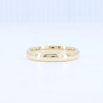 Load image into Gallery viewer, Comfort Fit Band in 14K Yellow Gold, 3mm - Kizer Cummings Jewelers