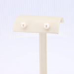 Load image into Gallery viewer, Freshwater Pearl Stud Earrings, 7mm in 14K Yellow Gold - Kizer Cummings Jewelers