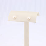 Load image into Gallery viewer, Freshwater Pearl Stud Earrings, 5mm in 14K Yellow Gold - Kizer Cummings Jewelers