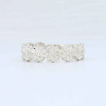 Load image into Gallery viewer, Flower Blossom Band in Sterling Silver - Kizer Cummings Jewelers