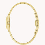 Load image into Gallery viewer, Gold-tone stainless steel women's watch with a sleek design and polished finish. Perfect for elegant occasions.