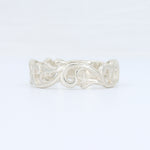 Load image into Gallery viewer, Open Scroll Wrap Band in Sterling Silver
