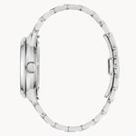 Load image into Gallery viewer, Bulova Sutton- Emerald Green Round Mechanical Face w/White Metal Features and Band