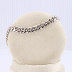 Load image into Gallery viewer, Cuban Curb Chain Bracelet, 5mm in Sterling Silver, 8 inch