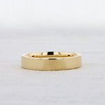 Load image into Gallery viewer, Flat Profile Band in Yellow Gold - 4mm
