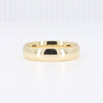 Load image into Gallery viewer, Polished gold tungsten ring, classic 6mm band, sleek and modern design for both men and women.