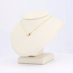 Load image into Gallery viewer, Puffy Heart Diamond Pendant in Yellow Gold