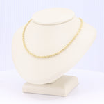 Load image into Gallery viewer, Diamond Cut Rope Chain Necklace, 2.5mm in 14K Yellow Gold, 24 inch