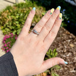 Load image into Gallery viewer, Hermes Solitaire Ring in White Gold