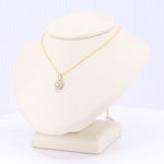 Load image into Gallery viewer, Diamond Cluster Pendant, 0.36cttw in 14K Yellow Gold, 18 inch Chain - Kizer Cummings Jewelers