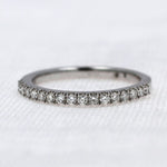 Load image into Gallery viewer, Diamond Band in White Gold - 0.25cttw
