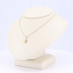 Load image into Gallery viewer, Diamond Star Disc Pendant in Yellow Gold with Sterling Silver Chain