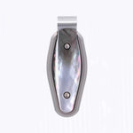 Load image into Gallery viewer, Titanium Money Clip w/ Black Mother of Pearl Inlay - Kizer Cummings Jewelers