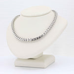 Load image into Gallery viewer, Square Wheat Chain Necklace, 4.6mm in Sterling Silver, 24 inch - Kizer Cummings Jewelers